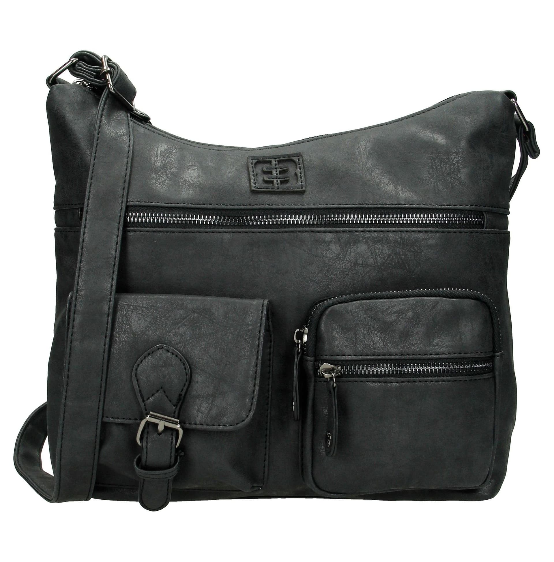 Enrico Benetti Enrico Benetti Women's Ardeche Vegan Leather Shoulderbag in Black