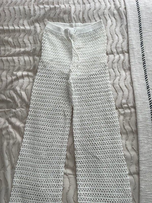 Bershka Crochet Bershka beach trousers