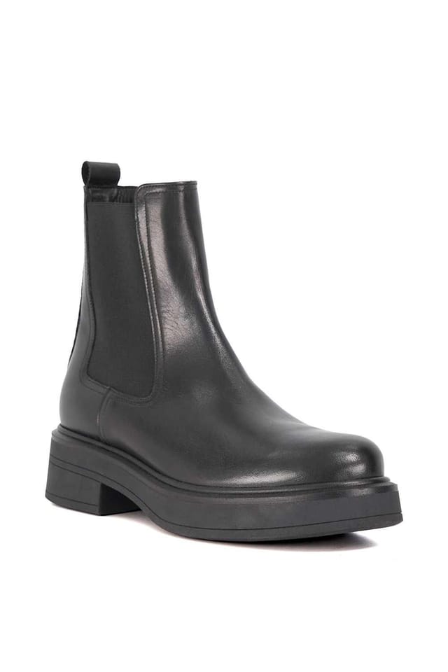 Dune London Dune London Women's 'Palomie' Leather Ankle Boots in Black - 2