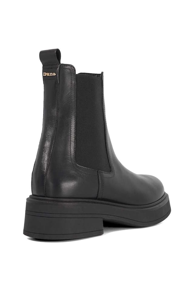 Dune London Dune London Women's 'Palomie' Leather Ankle Boots in Black - 3