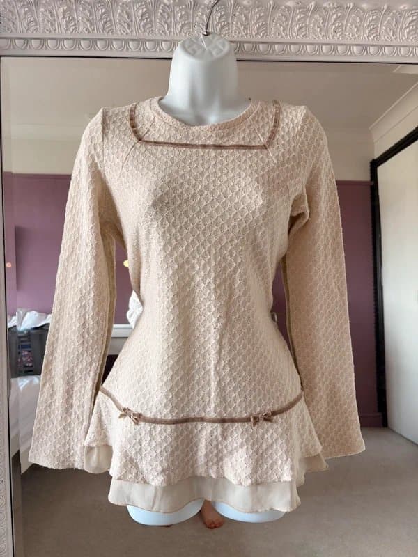 Intimissimi Intimissmi lounge jumper size small cream
