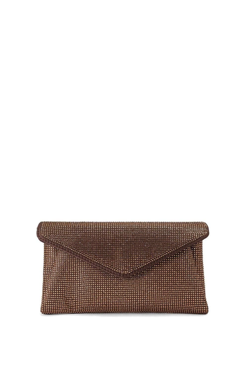 Carvela Carvela Women's 'Stargaze Clutch' Bag in Dark Brown