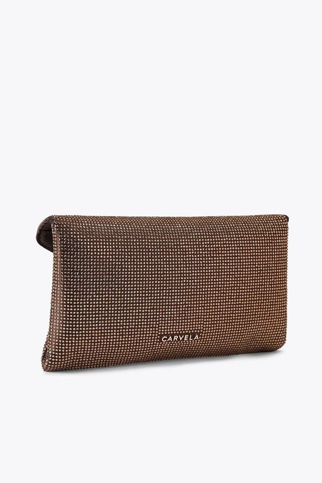 Carvela Carvela Women's 'Stargaze Clutch' Bag in Dark Brown - 3