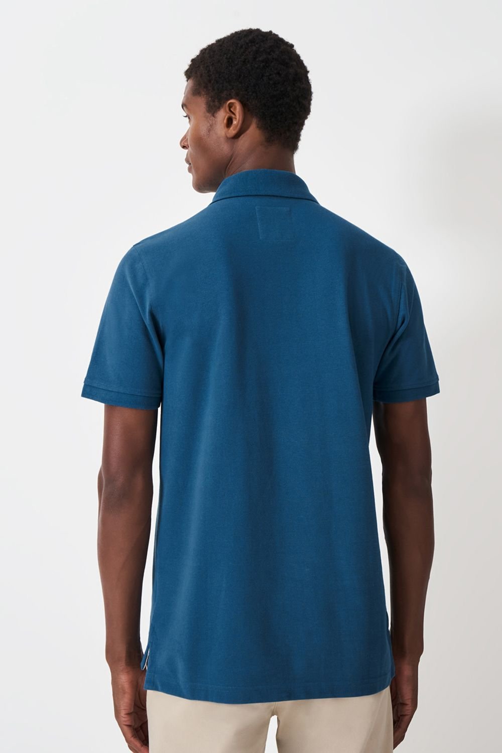 Crew Clothing Crew Clothing Men's Classic Pique Polo Moroccan Blue - 4