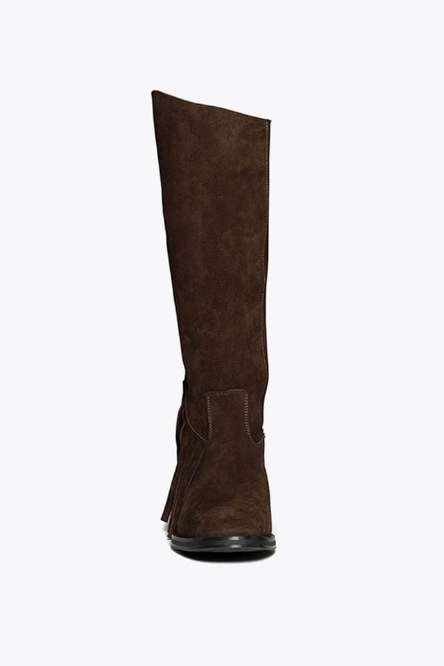 Steve Madden STEVE MADDEN Women's 'Nigella Boot Brown' Suede Boots in Brown - 3