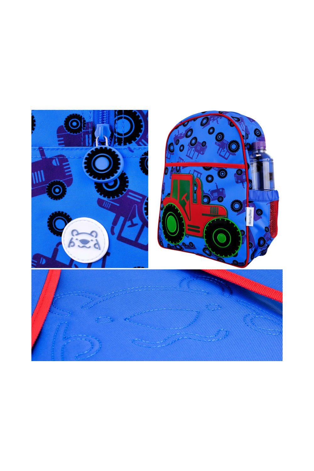 Harry Bear Harry Bear Men's Tractor Backpack in Blue - 3