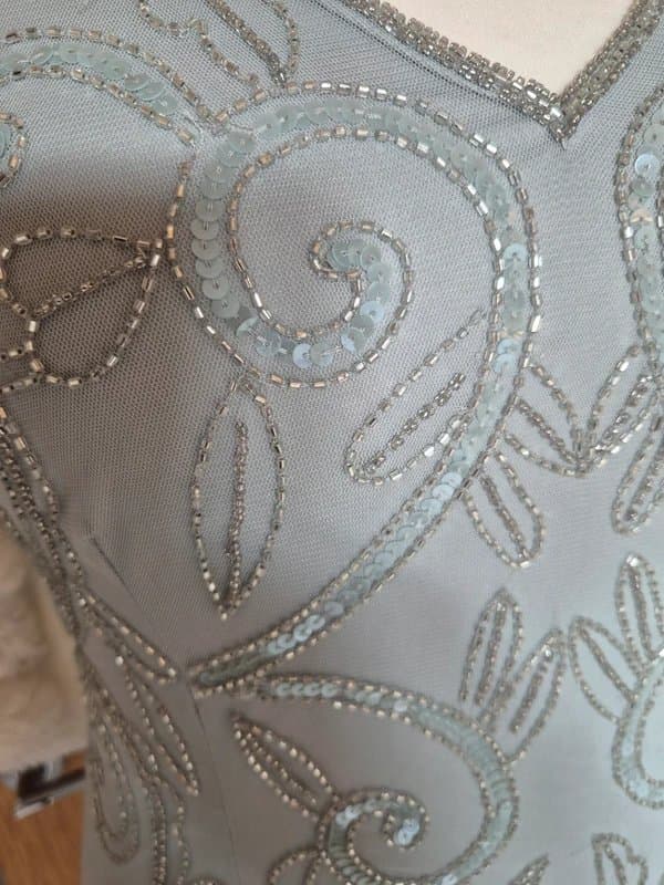 Adrianna Papell (196) beautiful adrianna papell beaded sheath dress size 18