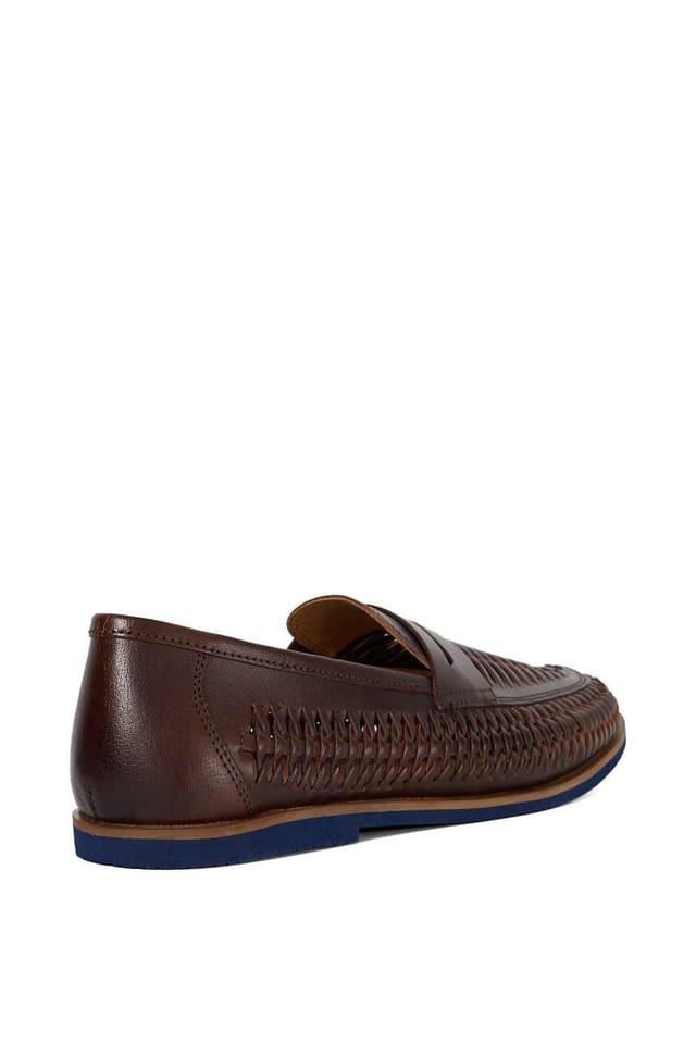 Dune London Dune London Men's 'Bresley' Leather Casual Shoes in Brown - 3