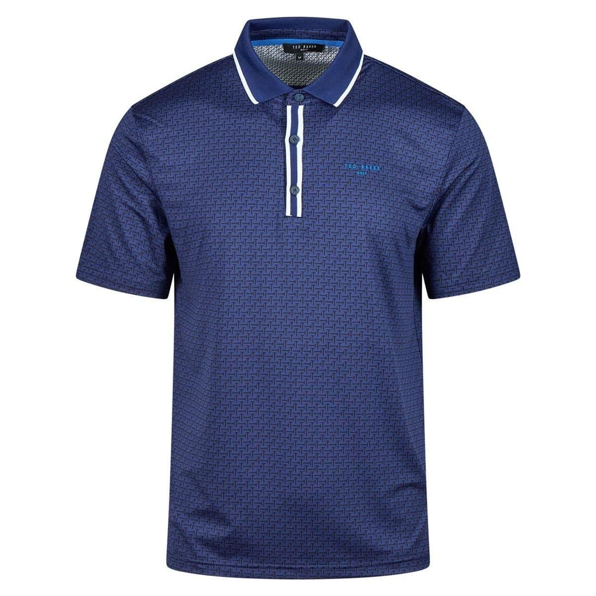 Ted Baker Ted Baker Men's Parre Golf Polo Shirt in Navy