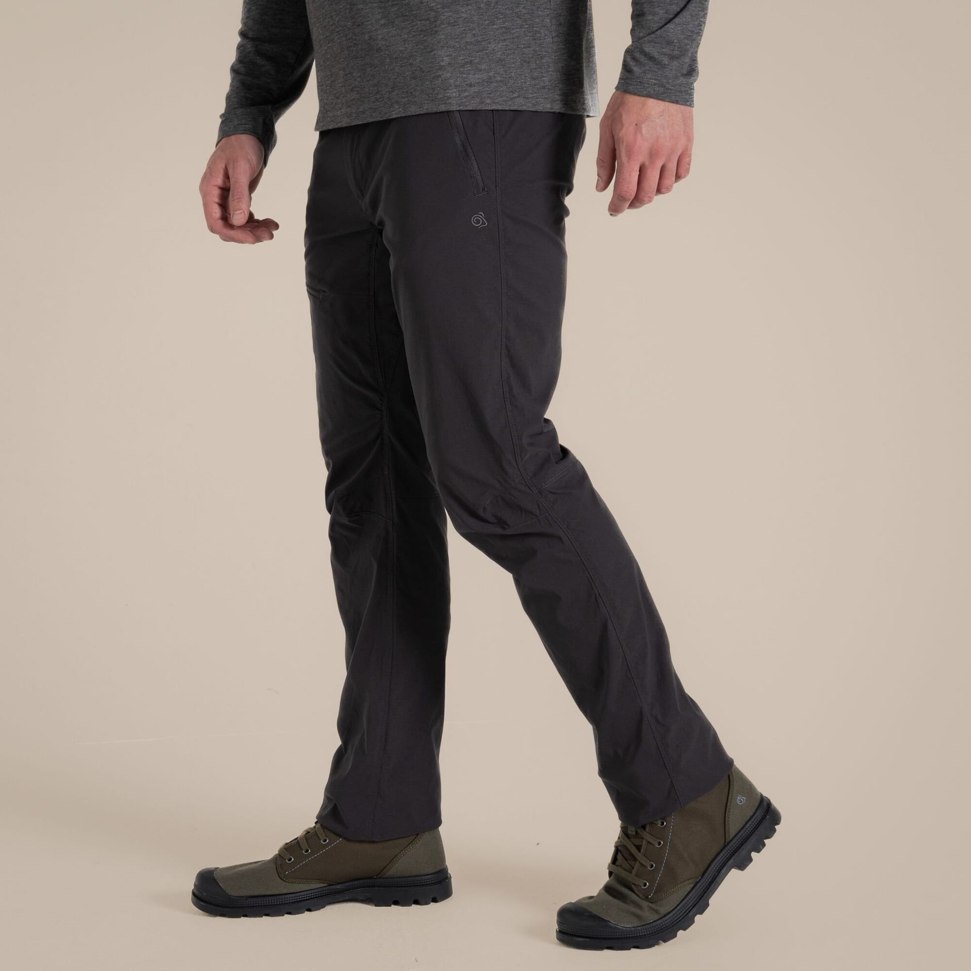 Craghoppers Craghoppers Men's NosiLife Pro Insect-Repellent Lightweight Stretch Trouser in Dark Grey - 4