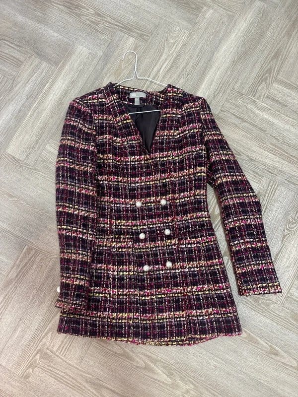ASOS ASOS tweed jacket dress - 1