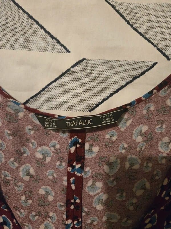 Zara Trafaluc Floral playsuit