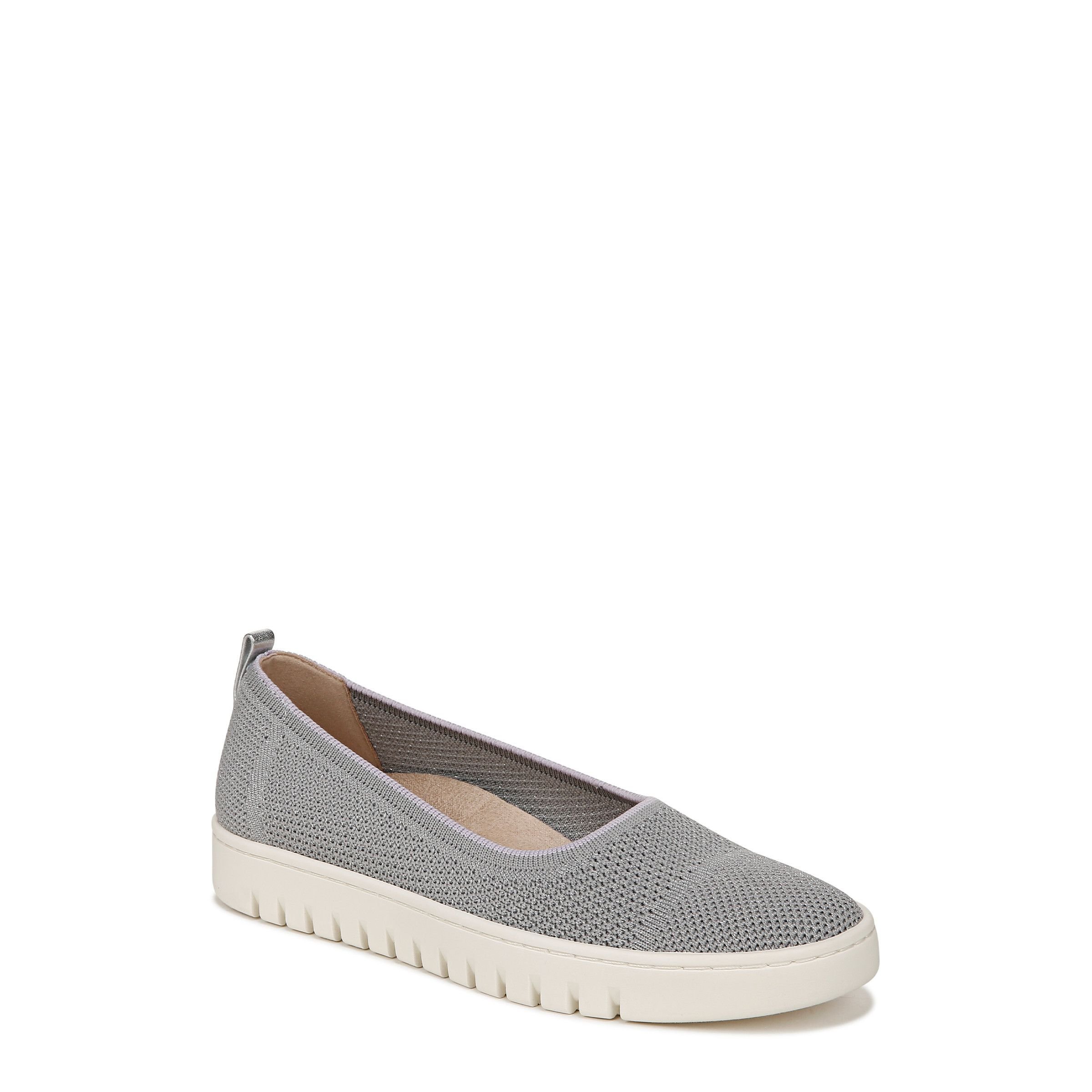 Vionic Vionic Women's Uptown Skimmer Knit Ballerina Shoe in Grey - 2