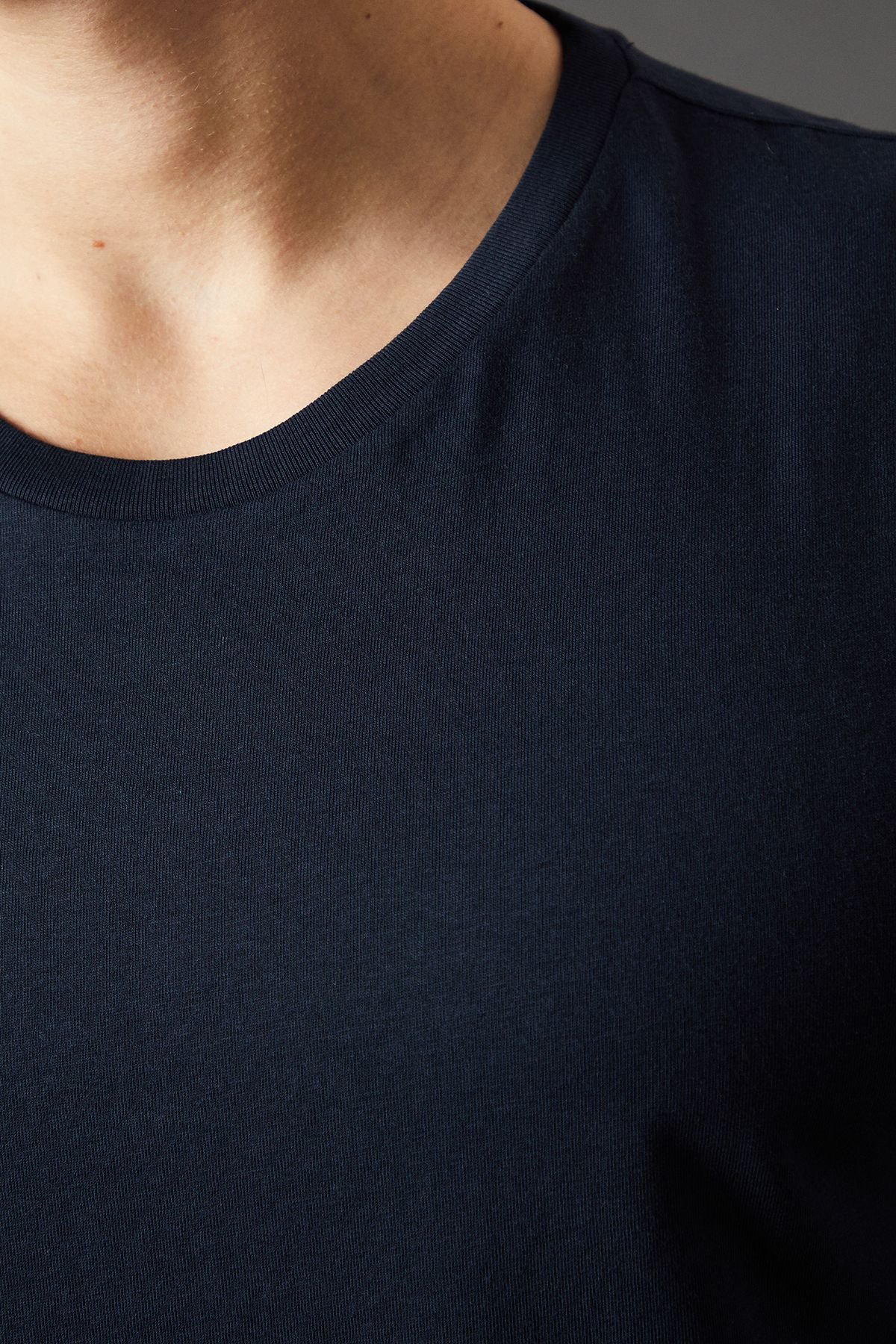 Burton Burton Men's Navy 3 Pack Crew Neck T-Shirt - 4