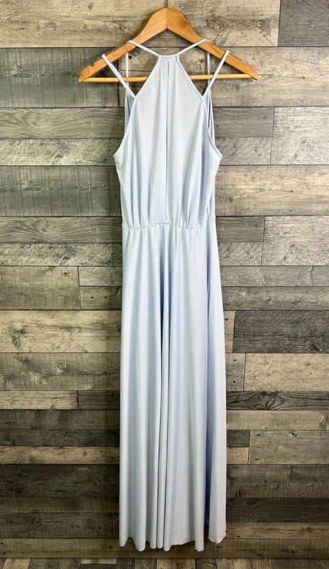 ASOS ASOS Maxi Dress Size UK 10 Light Blue Wedding Bridesmaid Occasion Long