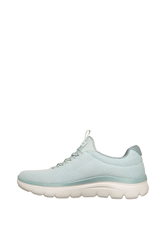 Skechers Skechers Women's SUMMITS PLUS Mesh Double Bungee Slip-On W/Memory Foam Mint - 2