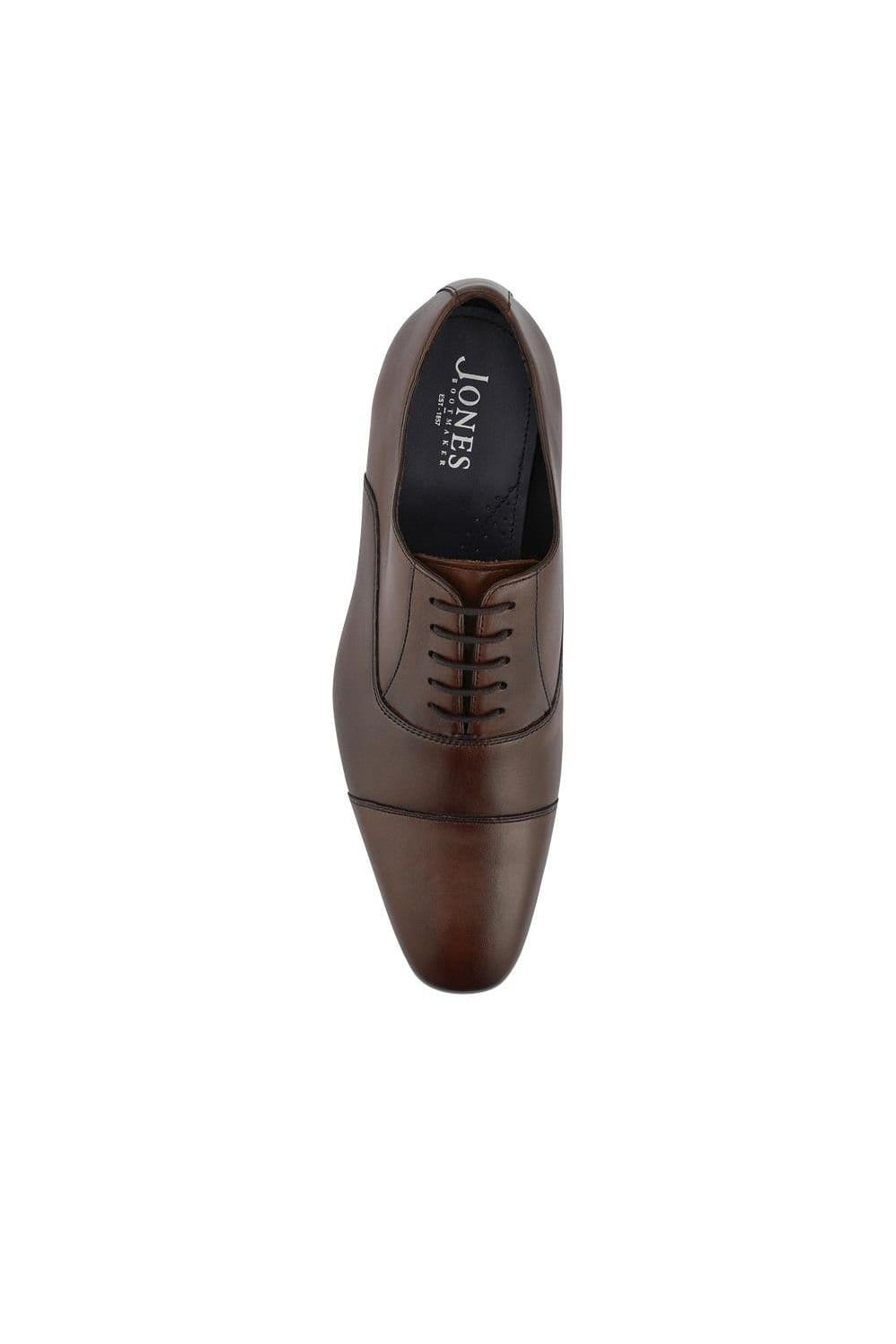 Jones Bootmaker Jones Bootmaker Men's Montreal Smart Leather Shoes in Brown - 4