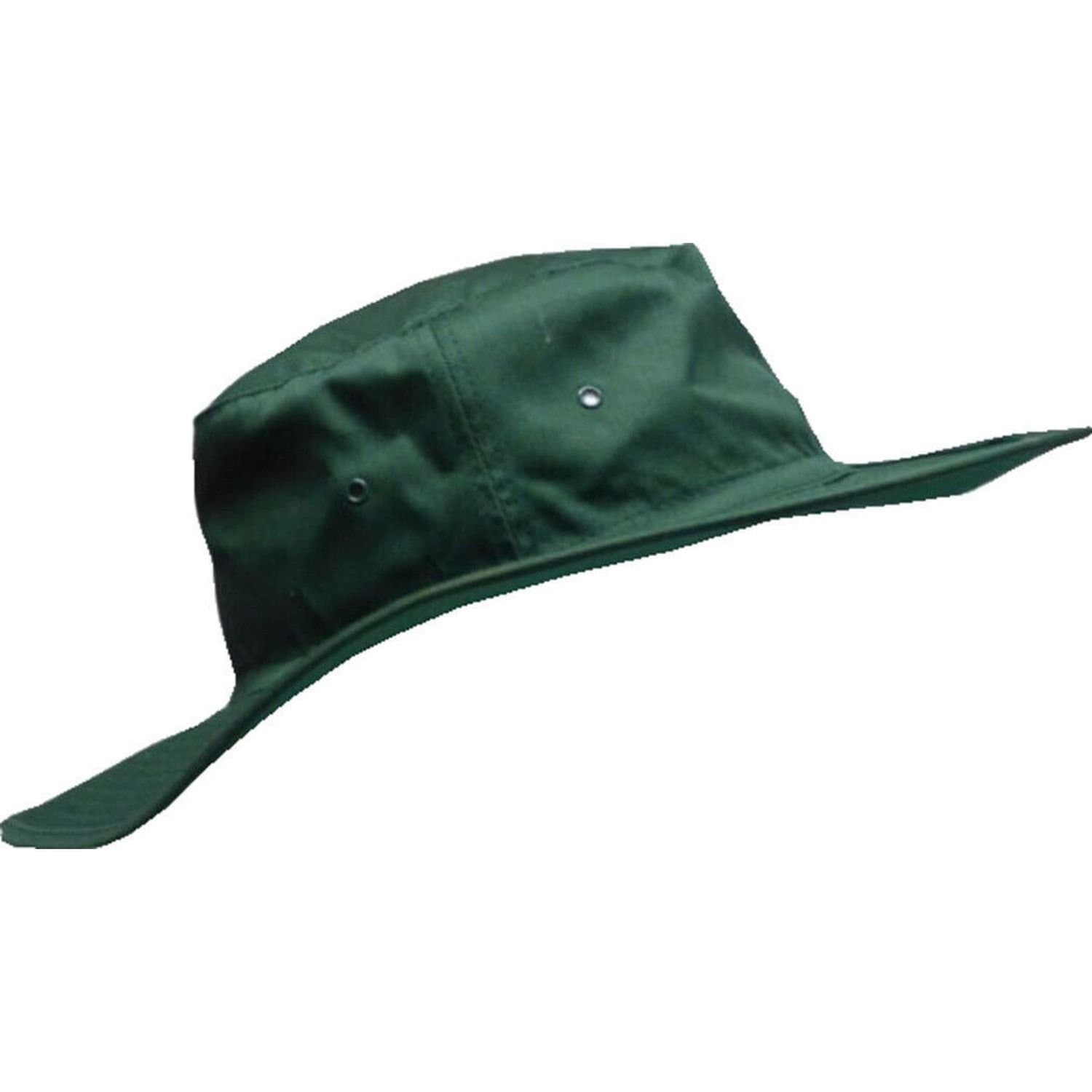Kookaburra Kookaburra Men's Wide Brim Cricket Bucket Hat in Green