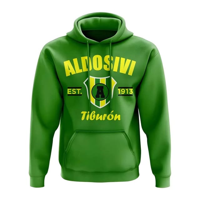 Aldosivi Aldosivi Men's Mens Established Football Hoody in Green - 2