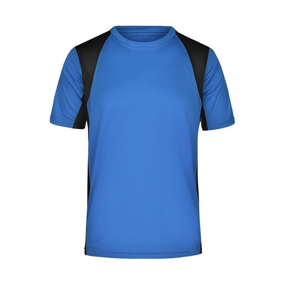 James and Nicholson James and Nicholson Men's Running T-Shirt in Bright Blue