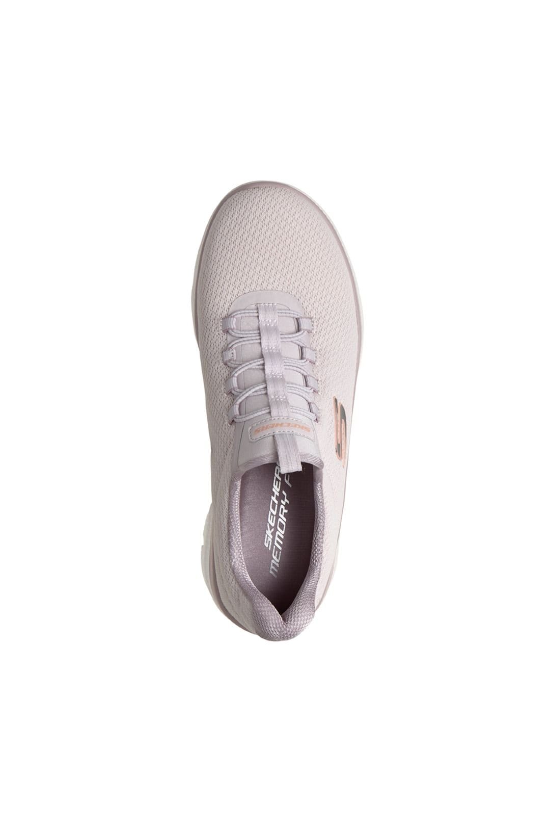 Skechers Skechers Women's SUMMITS PLUS Mesh Double Bungee Slip-On W/Memory Foam Light Mauve - 4