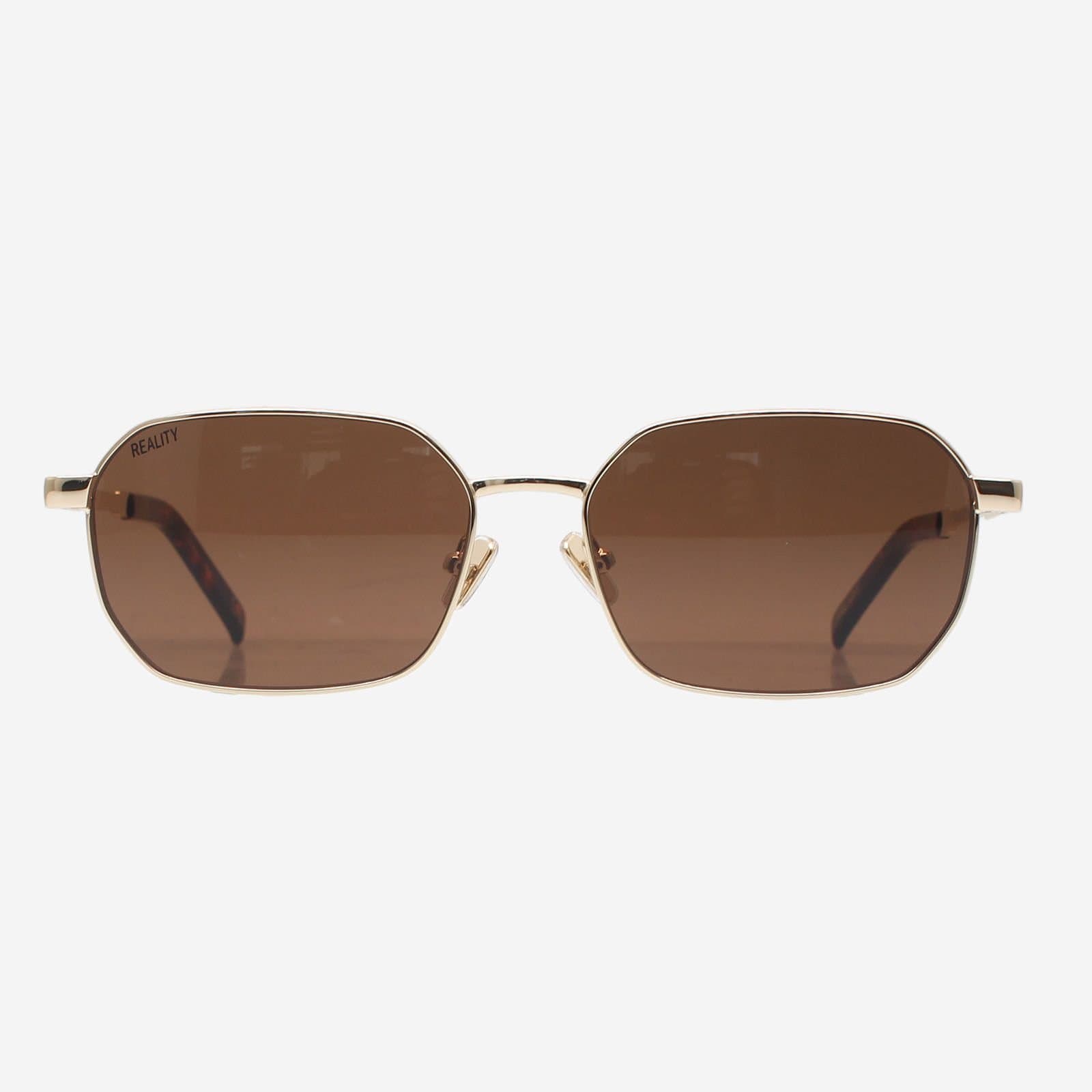 REALITY EYEWEAR REALITY EYEWEAR Women's Limelight - Gold Brown