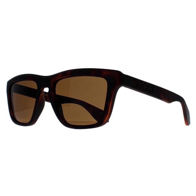 Gucci Gucci Men's Rectangle Havana Brown GG1571S - 2