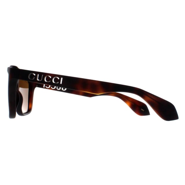 Gucci Gucci Men's Rectangle Havana Brown GG1571S - 3