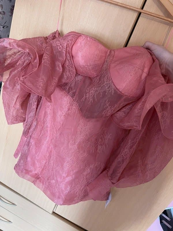 ASOS Lace asos luxe dress never worn