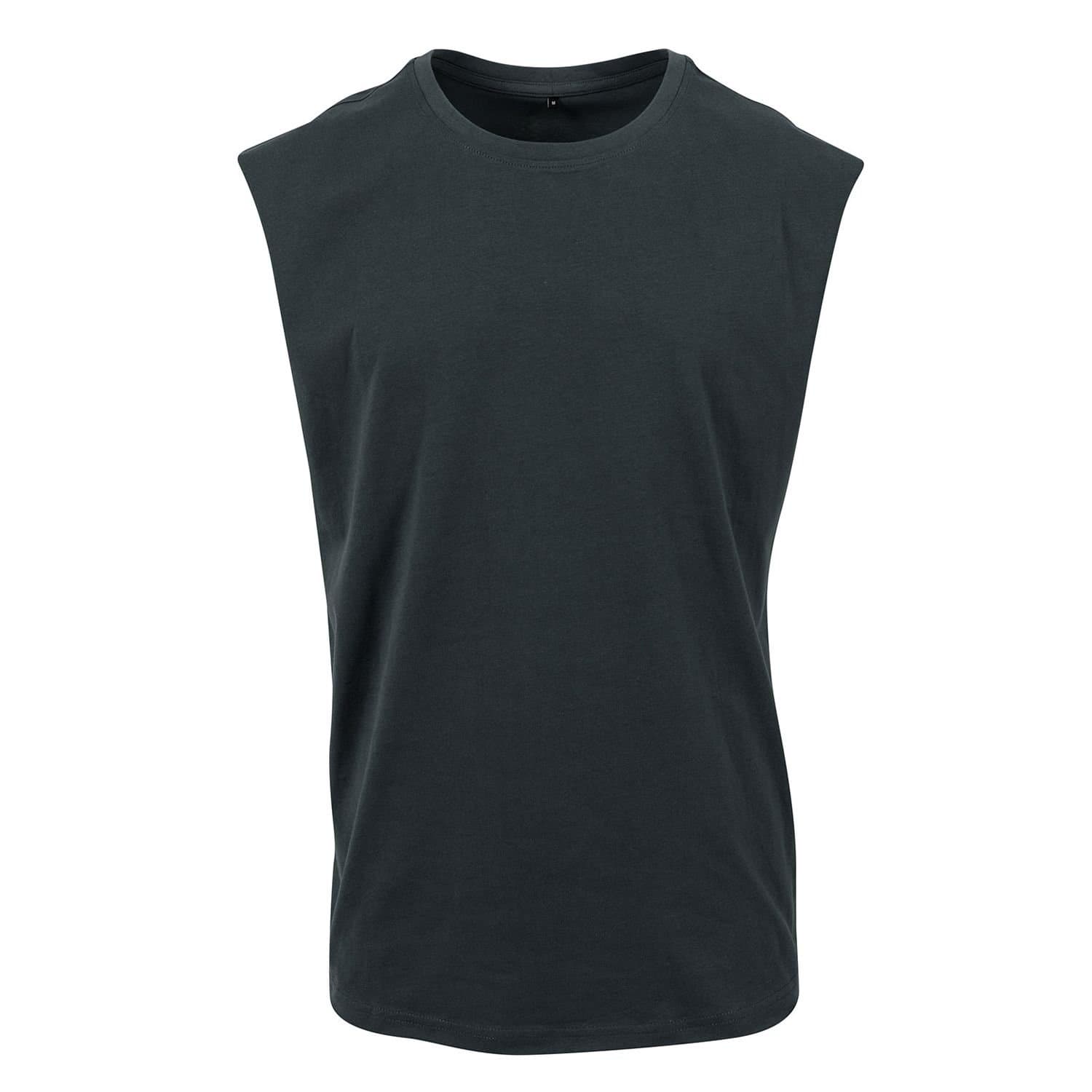New Morning Studios New Morning Studios Men's Dark Grey Sleeveless T-Shirt