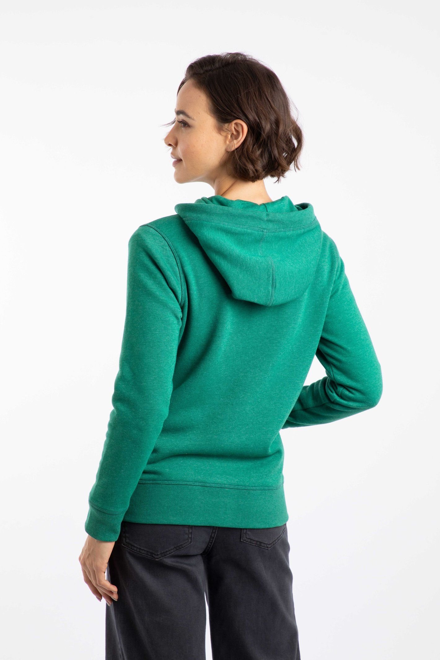 Weird Fish Weird Fish Women's Franchises Graphic Full Zip Hoodie in Green - 3