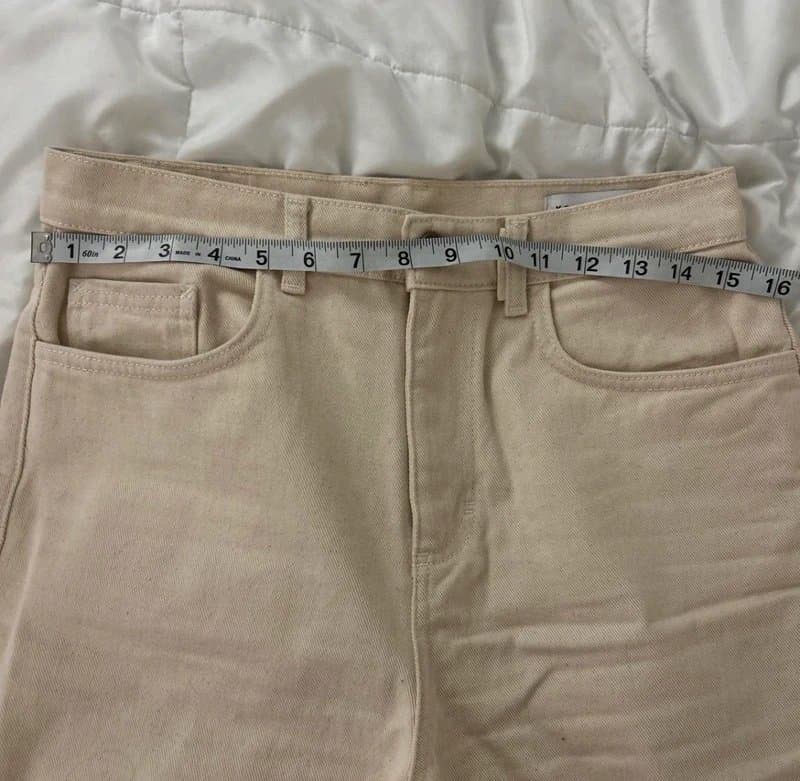 ASOS ASOS off white/cream jeans