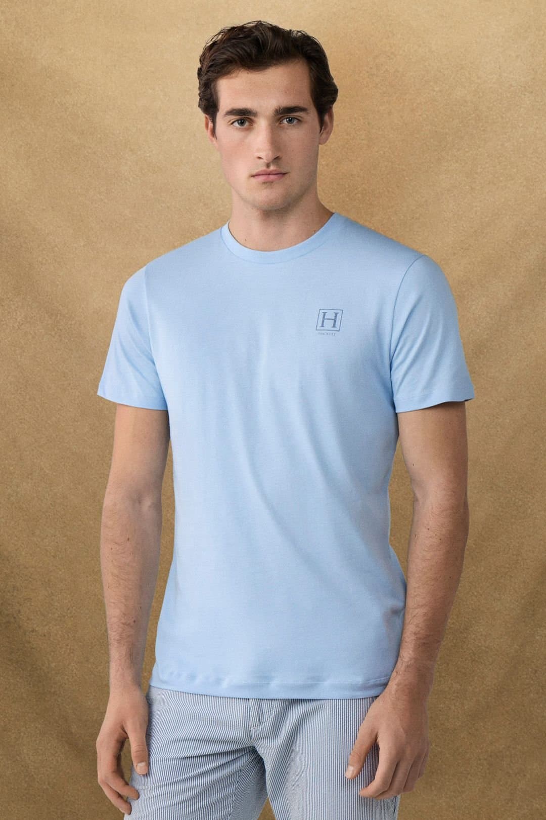 Hackett Hackett Men's Heritage H Small Logo Blue