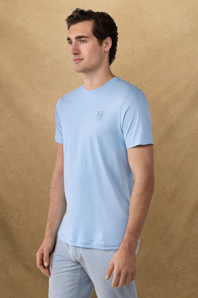 Hackett Hackett Men's Heritage H Small Logo Blue - 2