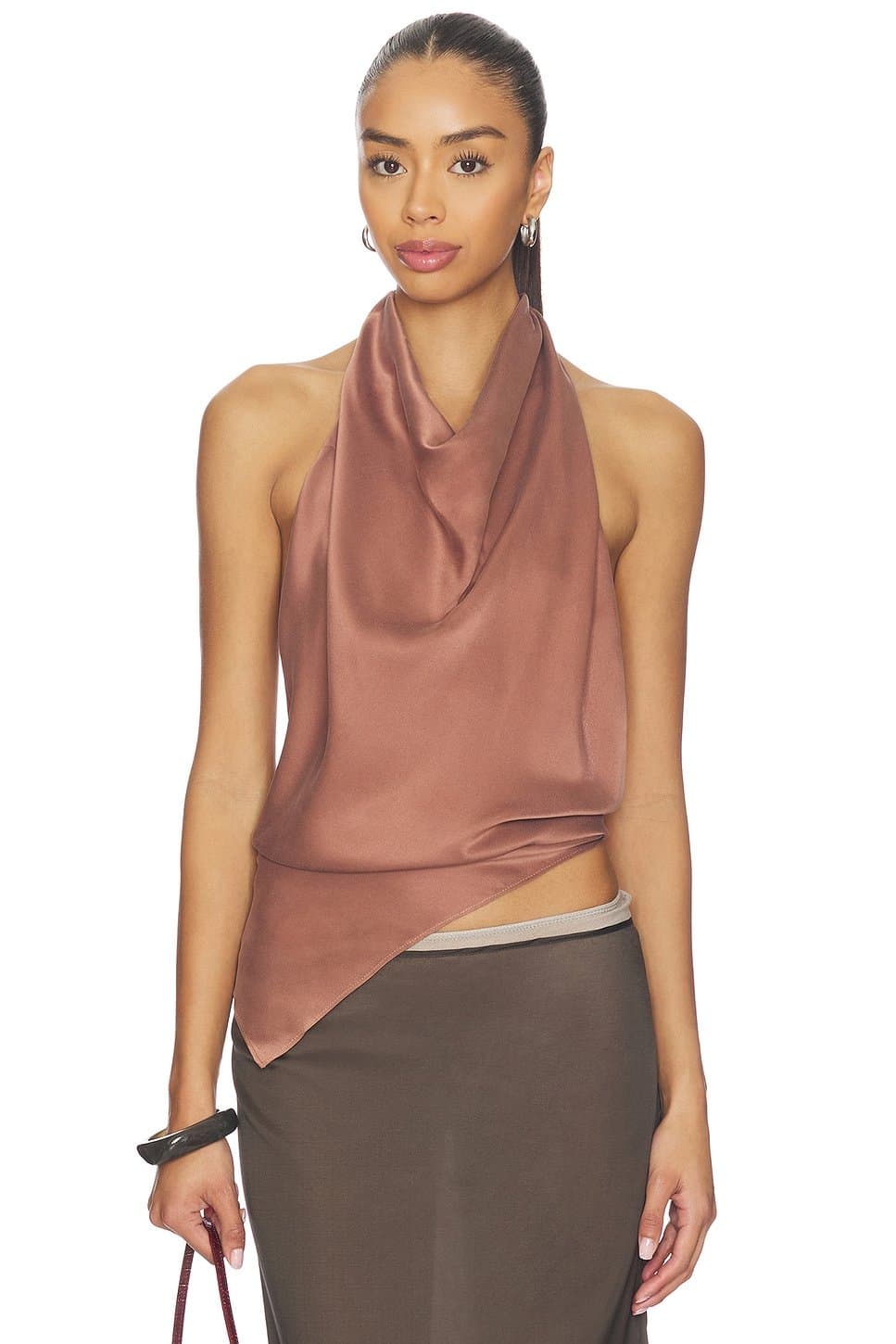 revolve Frida Silk Top