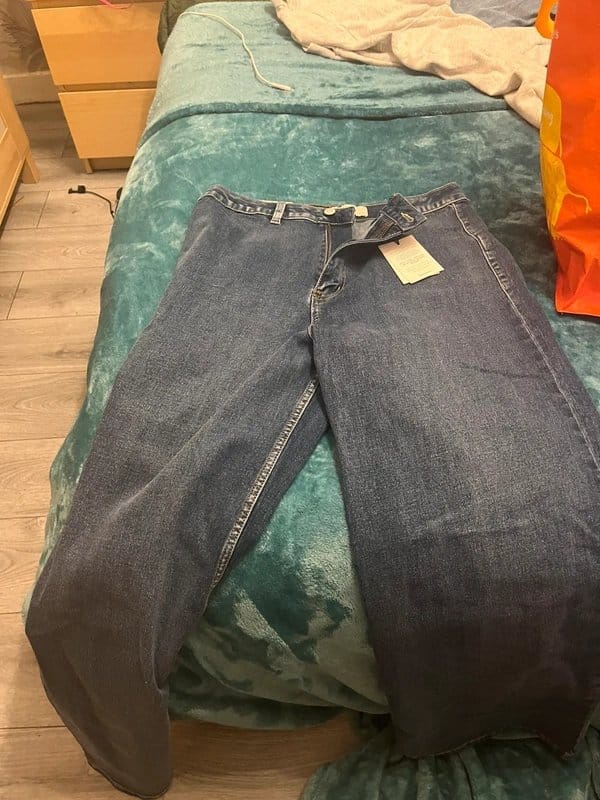 New Look Navy Denim Straight-Leg Jeans