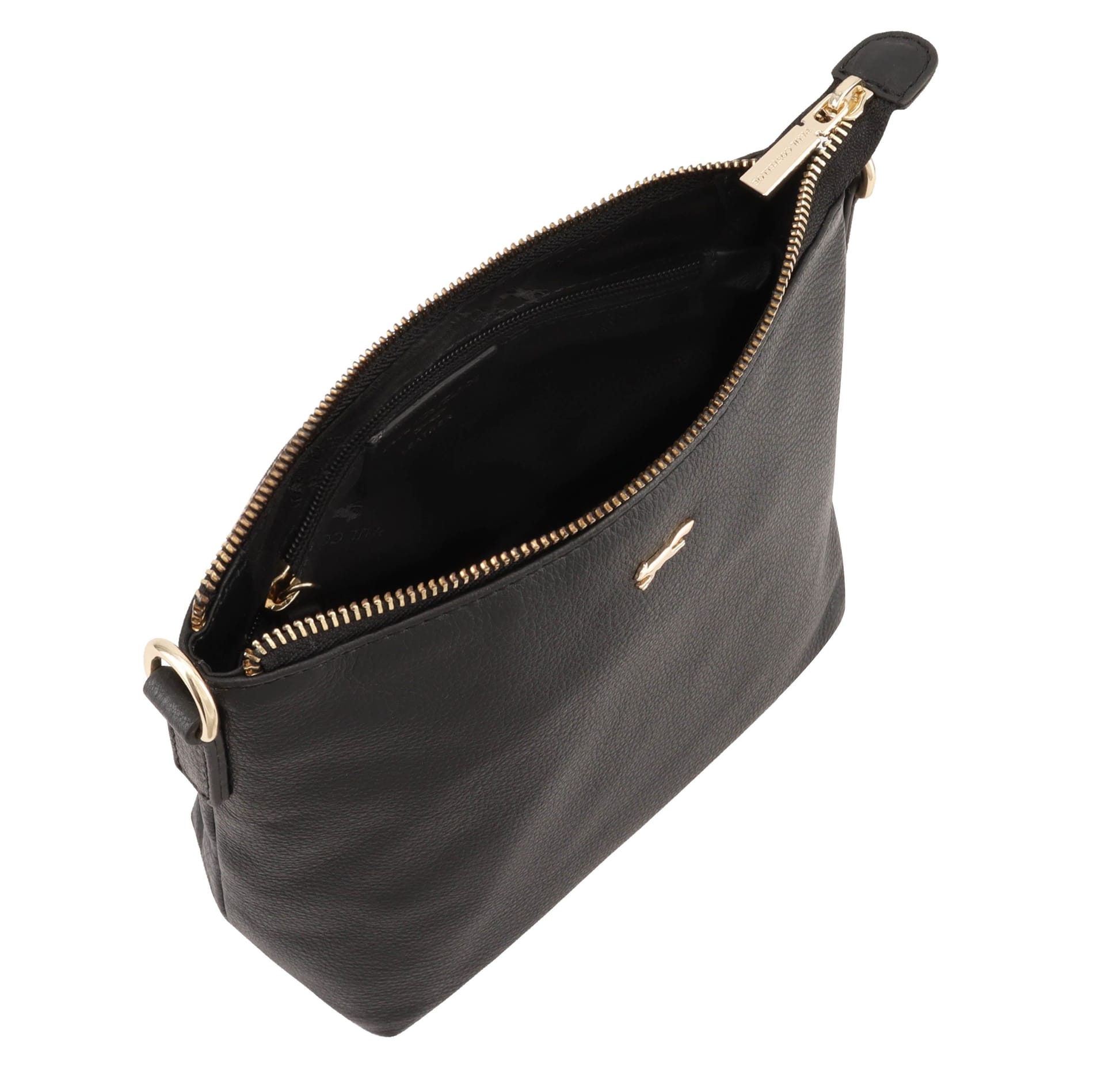 Paul Costelloe Paul Costelloe Women's Mestolo Leather Day Bag in Jet Black - 4
