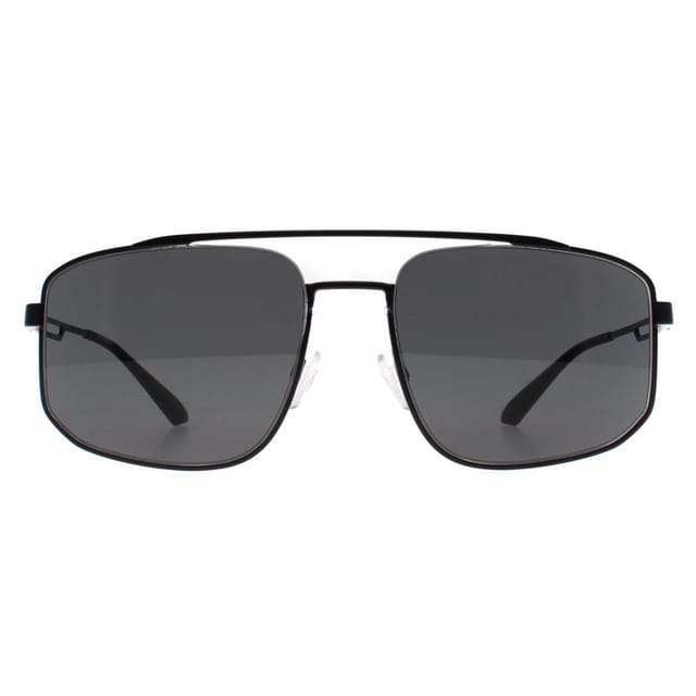 Emporio Armani Emporio Armani Men's Aviator Matte Black Dark Grey EA2139 - 2