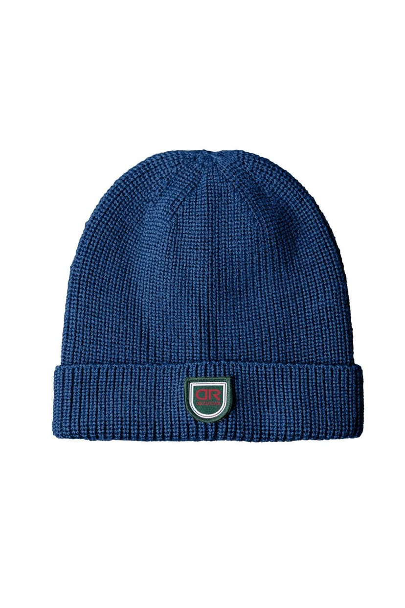 Delta Roam Delta Roam Men's Merino Wool Beanie Admiral Navy - 1