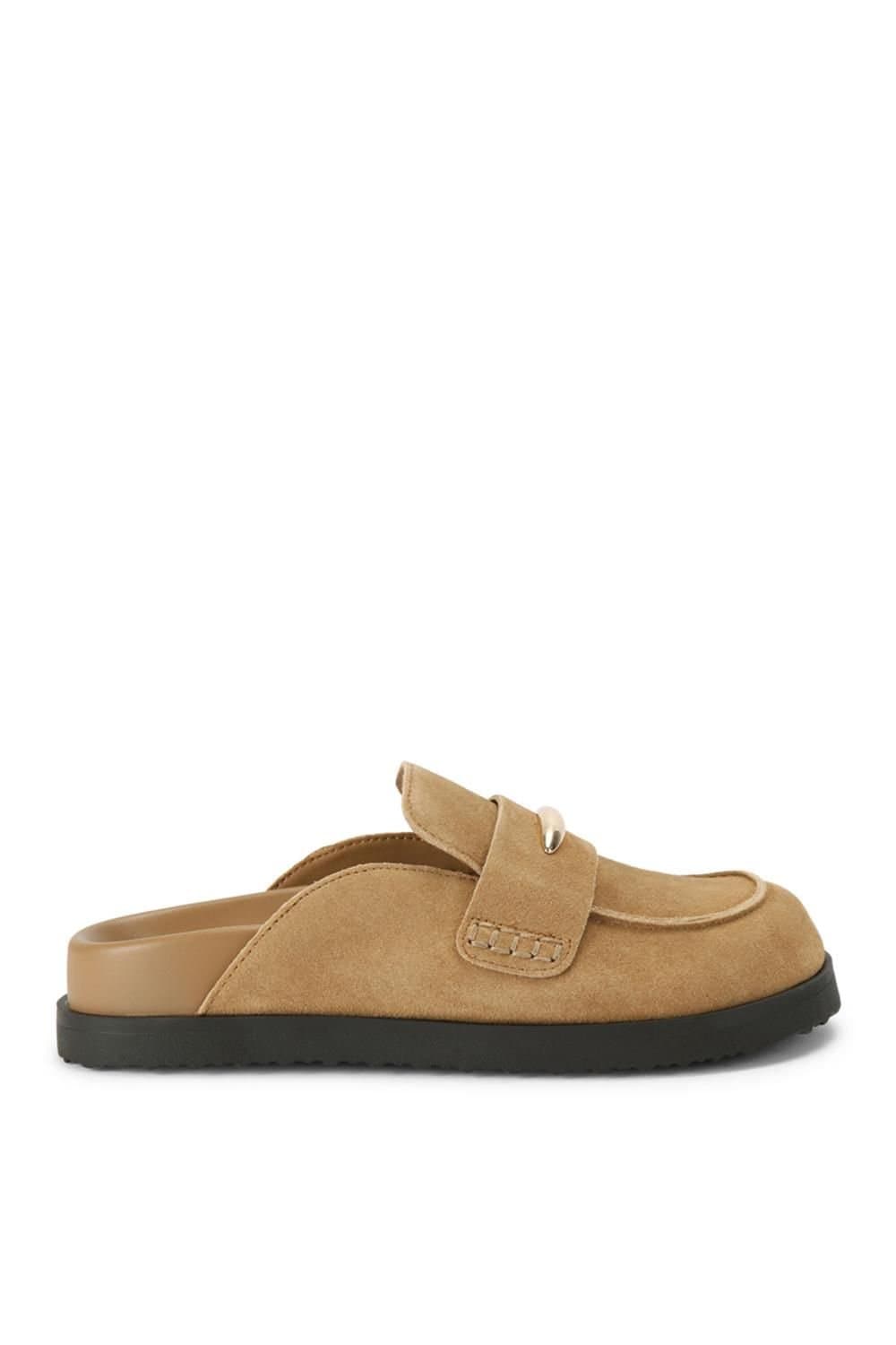 Steve Madden STEVE MADDEN Women's 'Tobin Mid Brown' Suede Flats in Brown