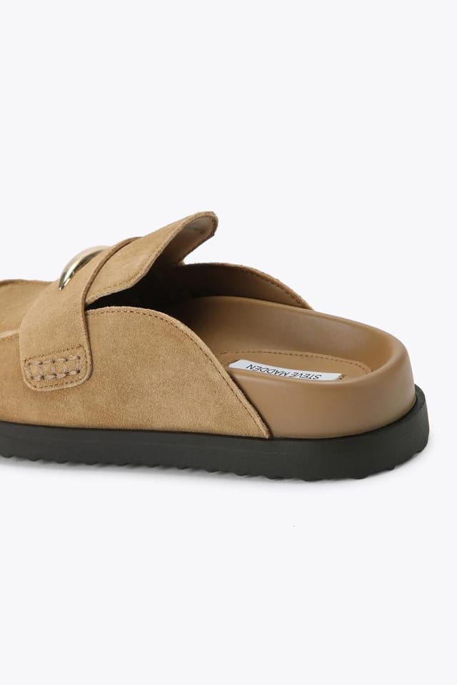 Steve Madden STEVE MADDEN Women's 'Tobin Mid Brown' Suede Flats in Brown - 3