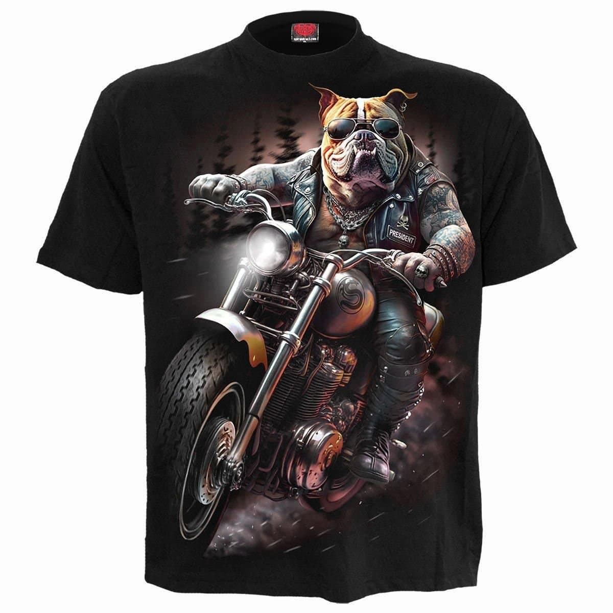 Spiral Spiral Men's TOP DOG - T-Shirt Black