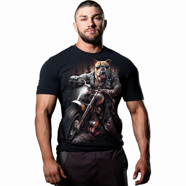 Spiral Spiral Men's TOP DOG - T-Shirt Black - 3