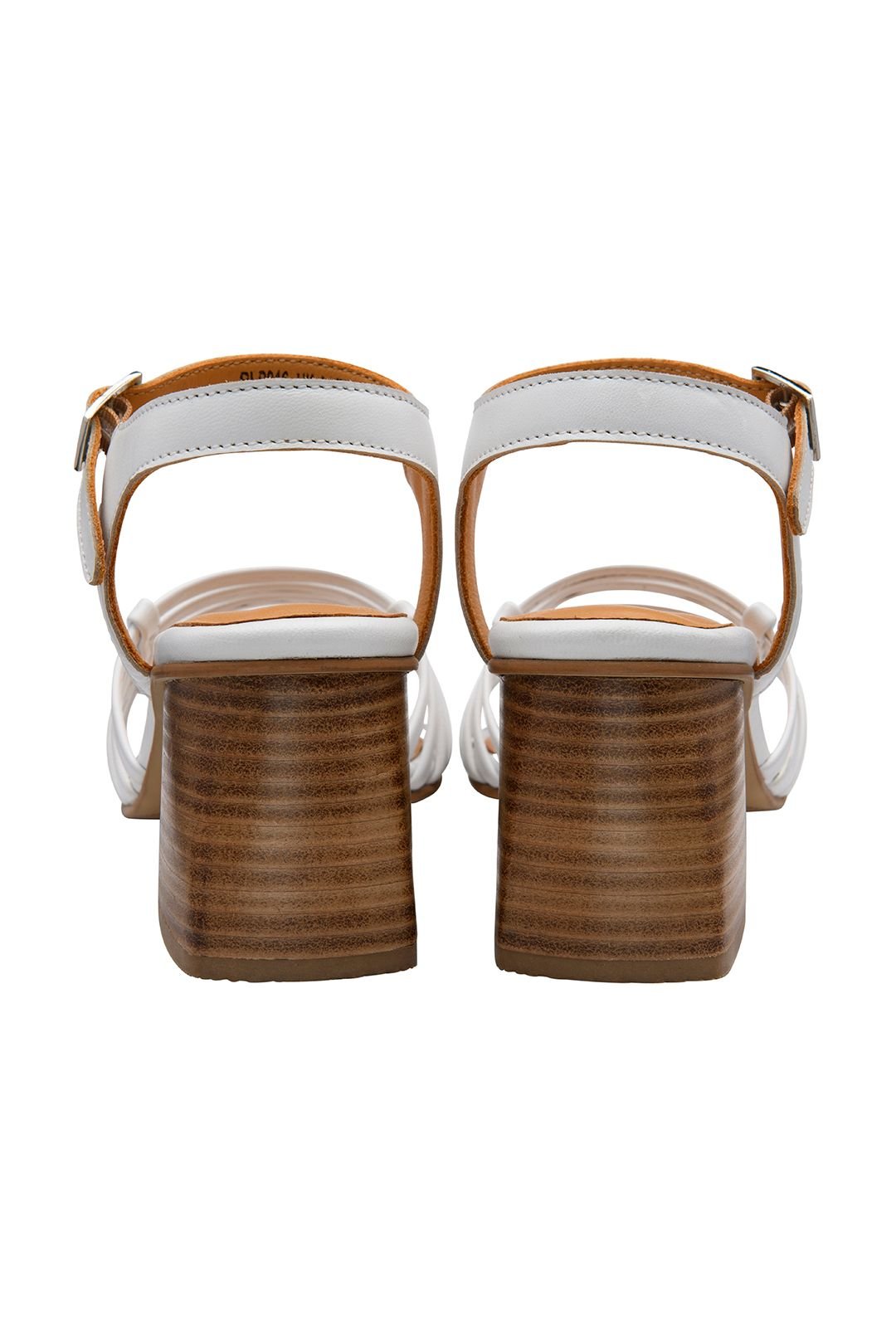 Ravel Ravel Women's 'Kiplin' Leather Block-Heel Sandals in White - 3