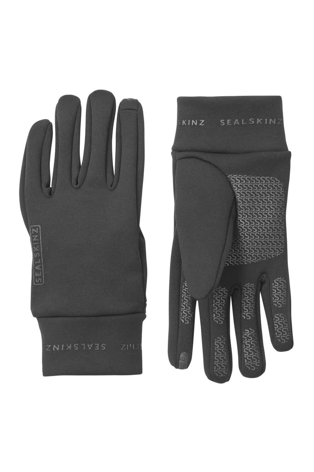 SealSkinz Sealskinz Men's Water Repellent Nano Fleece Gloves in Black