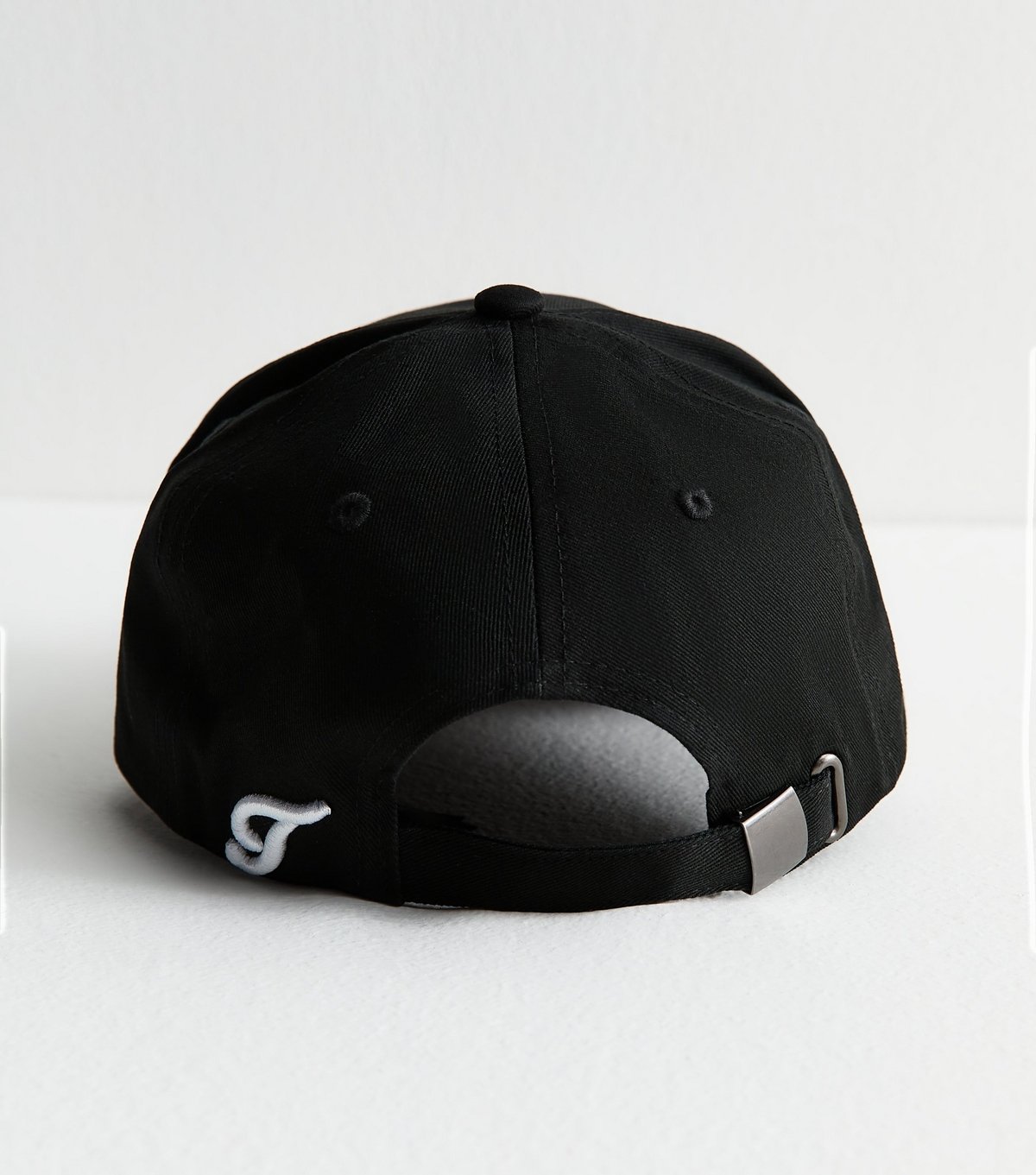 jack & jones Men's Black Archive Embroidery Baseball Cap Jack & Jones New Look - 3