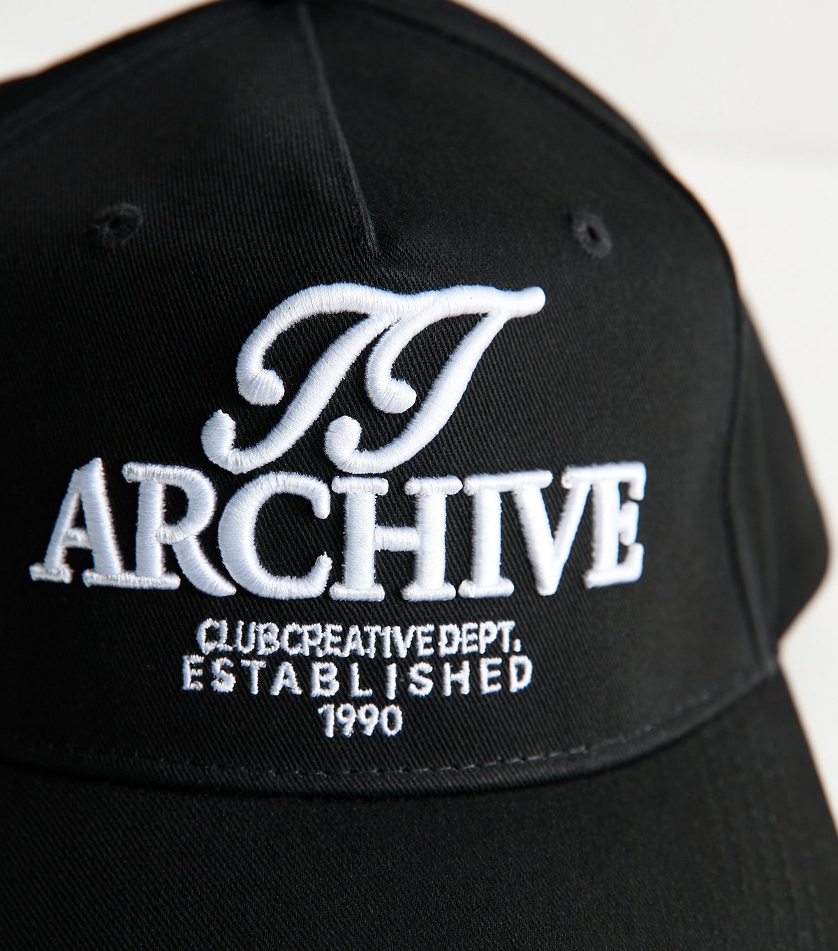 jack & jones Men's Black Archive Embroidery Baseball Cap Jack & Jones New Look - 4