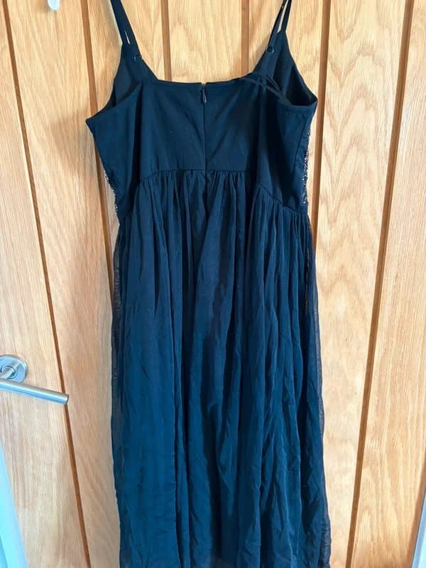 New Look Embroidered Tulle Dress