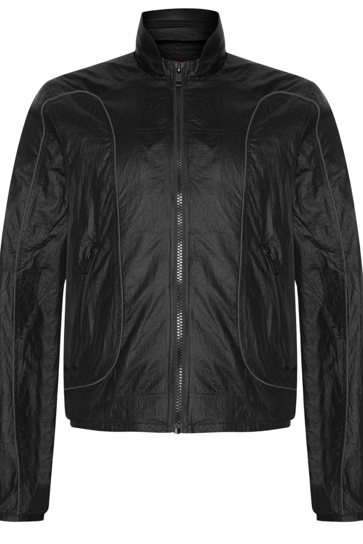 Diesel Diesel Men's Motor Cross Style Regular Fit Jacket in Black - 1