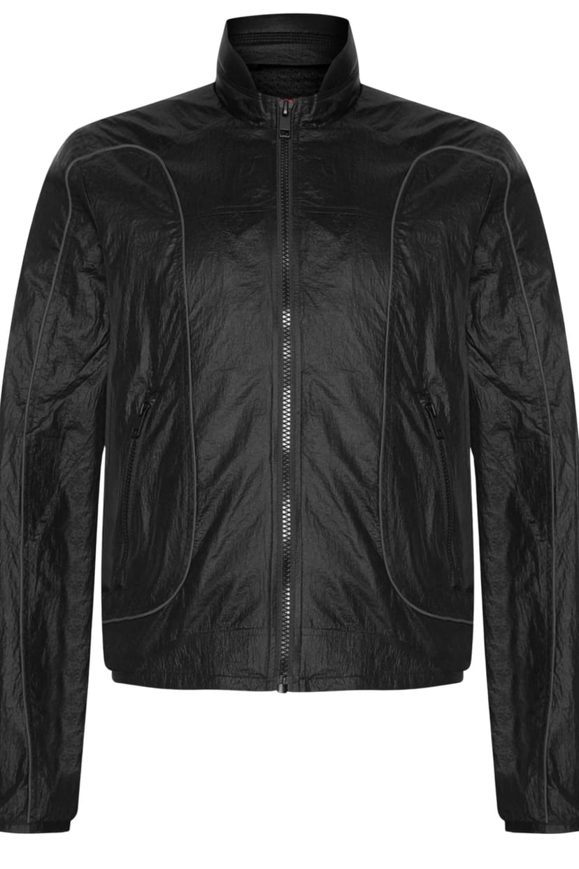 Diesel Diesel Men's Motor Cross Style Regular Fit Jacket in Black - 1